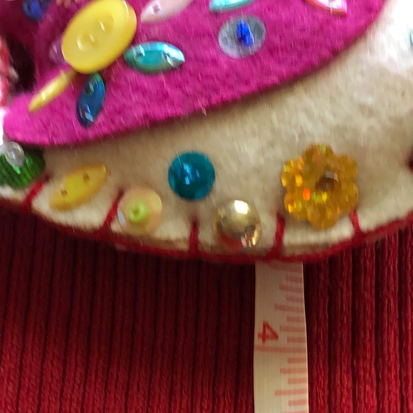 Bird Christmas ornament hand crafted in India - Picture 6 of 9